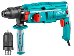 Ciocan Rotopercutor 2.5J 800W TOTAL (TH308268-2) - Prindere SDS+ și Mandrină Rapidă Schimbabilă, Accesorii Incluse