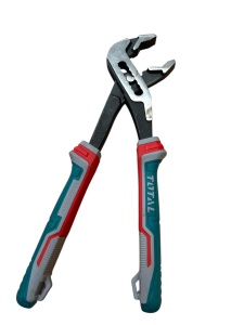 Clește papagal Total Industrial 25 cm – reglabil, oțel Cr-V, mânere ergonomice - Img 1