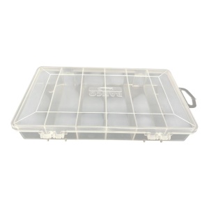 Cutie Organizator Bahco 6 Compartimente – Fabricată în Suedia, 22x13.5x3.5 cm, Ideală pentru Șuruburi și Accesorii Pescuit - Img 4