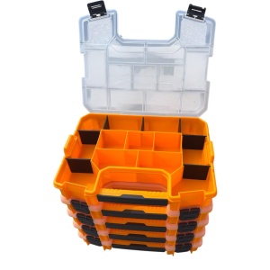 Cutie Organizator Stivuibil INGCO 37×29×6,5 cm suruburi sau accesorii pescuit - Img 2