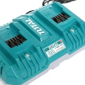 Încărcător Rapid dublu pentru Acumulatori Total 20 volti