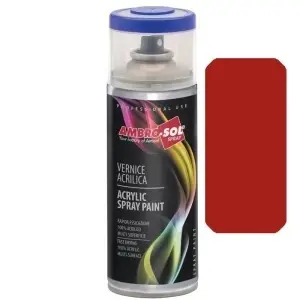 Spray Vopsea Acrilică Universală AMBRO-SOL V400, Roșu Semnalizare (RAL 3001), 400ml