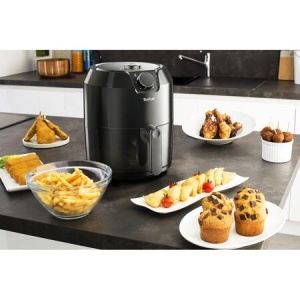 Tefal Easy Fry Classic Hot Air Fryer EY2018 1.2Kg, 1500 W, temperatura ajustabila 80-200°C, Negru Friteuza Airfryer - Img 3