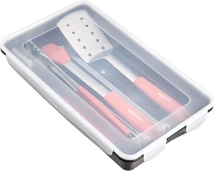 Amazon -set ustensile inox pentru gratar