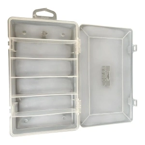 Cutie Organizator Bahco 6 Compartimente – Fabricată în Suedia, 22x13.5x3.5 cm, Ideală pentru Șuruburi și Accesorii Pescuit