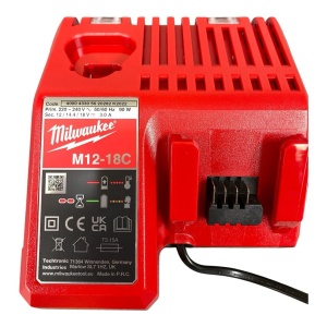 Încărcător original Milwaukee M12‑18 C – pentru acumulatori Li‑Ion 12 V / 18 V - Img 5