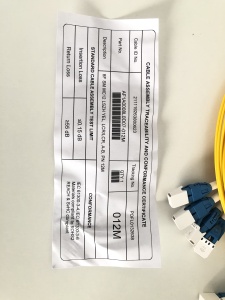 Patch Cord Fibra Optică AFL Hyperscale Single‑Mode LC‑LC 12 m – OS2 9/125 - Img 5