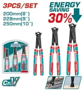 Set 3 clești de legat sârmă TOTAL THT2RK231