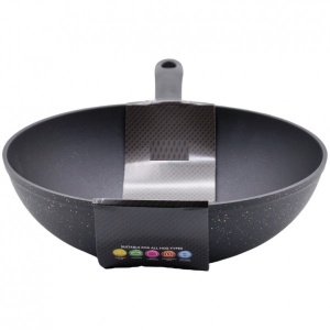 Tigaie Wok Schmitter din aluminiu cu înveliș Stone Premium, 26 cm – Compatibilă cu inducție, fără PFOA - Img 3