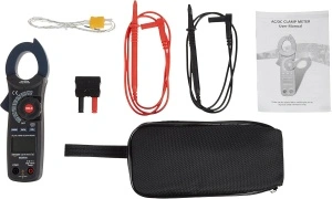 AmazonCommercial 400A AC/DC Clampmetru True RMS – măsurători precise, CAT III 600 V