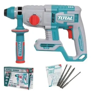Ciocan Rotopercutor TOTAL 20V SDS Plus, Brushless, Fără Acumulator (Doar Corp)