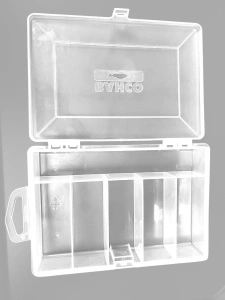 Cutie Organizator Bahco 16x11x3 cm – Ideală pentru Șuruburi, Accesorii Pescuit | Fabricată în Suedia