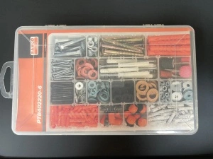 Cutie Organizator Bahco 6 Compartimente – Fabricată în Suedia, 22x13.5x3.5 cm, Ideală pentru Șuruburi și Accesorii Pescuit