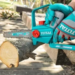 Mini Drujbă TOTAL 20V Brushless TGSLI2088 – Motoferăstrău cu Lamă 20 cm pentru Tăieri Rapide (corp)