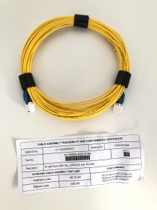 Patch Cord AFL Hyperscale 2F Single‑Mode LC‑LC 15 m – Cablu Fibra Optică OS2 - Img 3