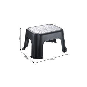 Rotho Paso – Scaun/Treaptă fiabil 23,8 cm, max 150 kg anti‑alunecare - Img 1