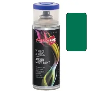 Spray Vopsea Acrilică Universală AMBRO-SOL V400, Verde Turcoaz (RAL 6016), 400ml