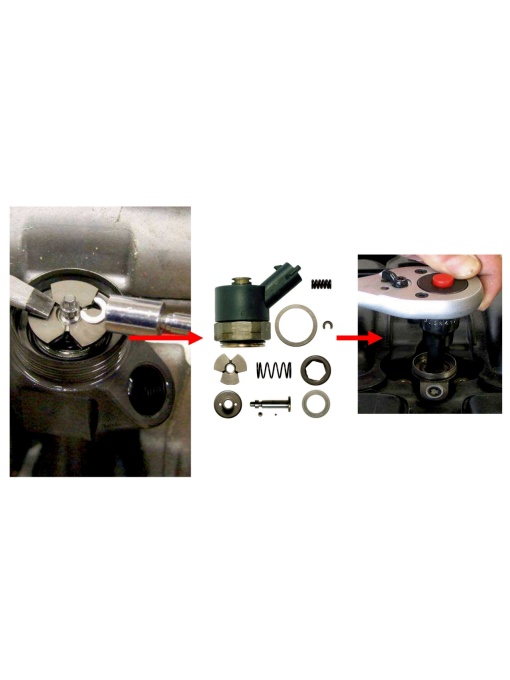 BAHCO BE512201 Trusa hidraulica pentru extras injectoare - Img 4