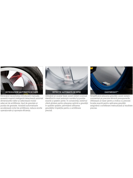 HOFMANN GEODYNA 7800-2P masina pentru echilibrat roti cu tehnologie No-Touch - Img 4