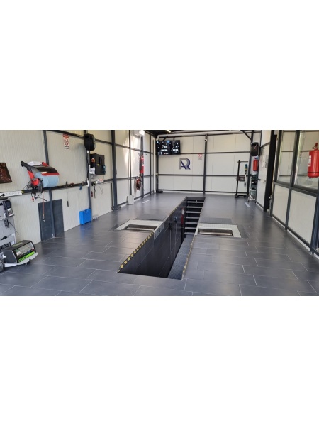 HOFMANN SAFELANE 204RP SPLIT stand testare frana autoturisme si microbuze cu role separate - Img 3