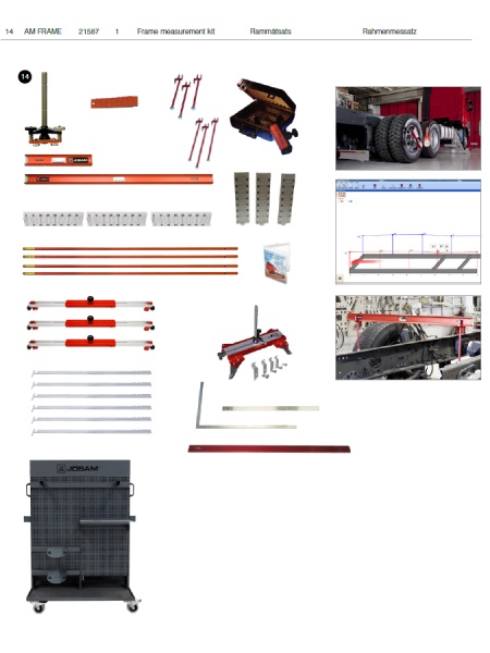 JOSAM FRAME PRESS PREMIUM KIT 21570 – sistem complet redresare sasie in configuratia Premium - Img 6