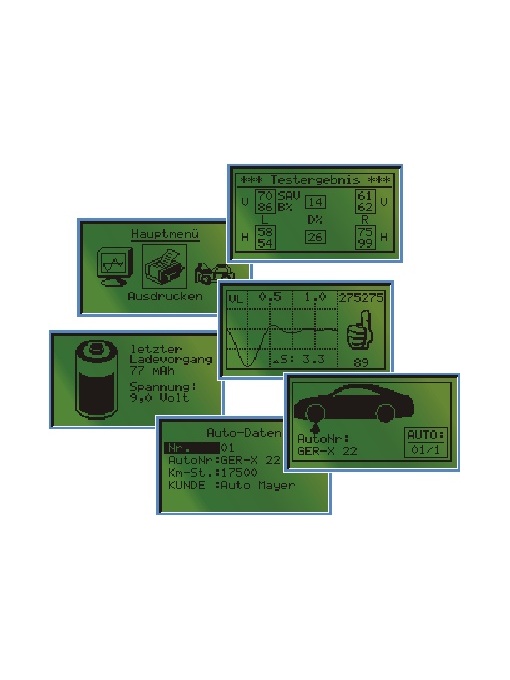 M TRONIC SAT USB tester amortizoare cu imprimanta - Img 5