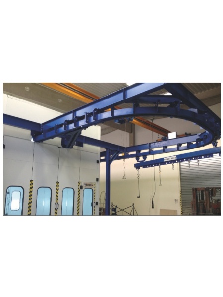 METRON MAGNUS INDUSTRIAL SEMI DOWN DRAFT 15 x 5.5 x 5 m Cabina de vopsit camioane, autobuze, barci - Img 5