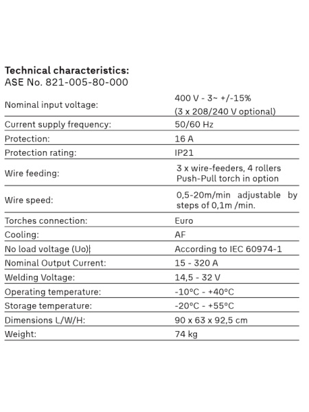 VAS 821 005 aparat de sudură MIG/MAG INVERTER - Img 3