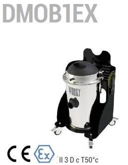 WORKY DMOB1EX - aspirator mobil de praf, clasa ATEX