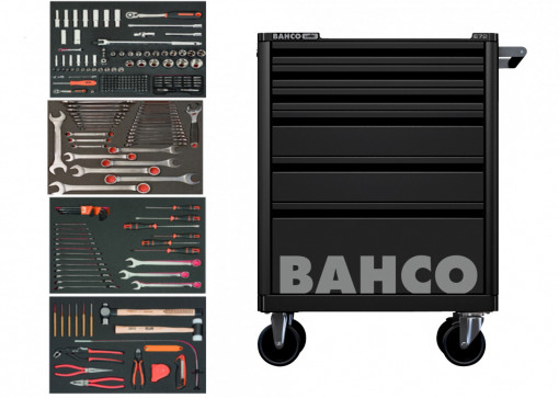 BAHCO 1472K6BKFF7SD+FF1A09 - dulap 248 scule profesionale in configuratia PLUS