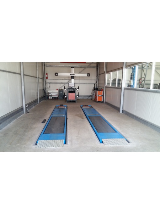aparat reglare directie pe elevator ingopat in pardoseala