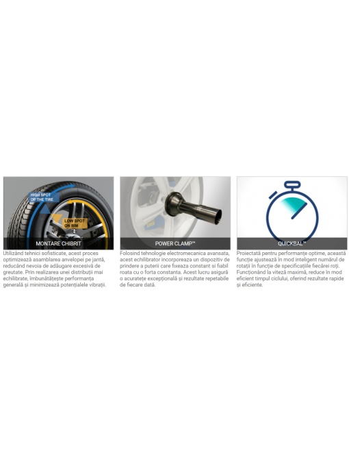 HOFMANN GEODYNA 7600p aparat echilibrare roti cu monitor Touchscreen - Img 3
