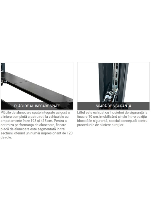 HOFMANN Quattrolift 4000WA elevator cu 4 coloane pentru reglare directie - Img 5