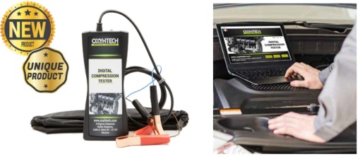 OXYHTECH DCT - tester compresie digital cu conexiune PC