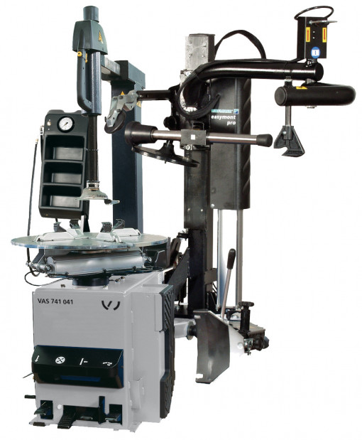 VAS 741 041 – Maşină pentru montat/demontat anvelope, automata, cu brat ajutator la anvelope speciale: