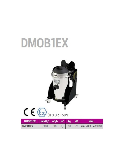 WORKY DMOB1EX aspirator tinichigerie atex