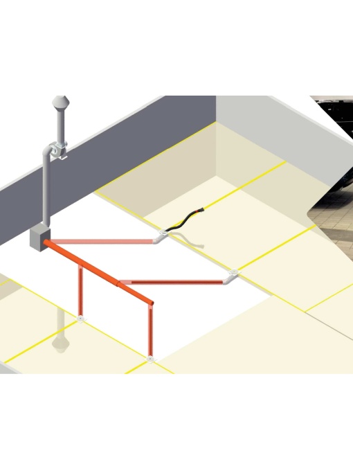 WORKY UNDERFLOOR Sistem exhaustare fum esapament incastrat in pardoseala - Img 2