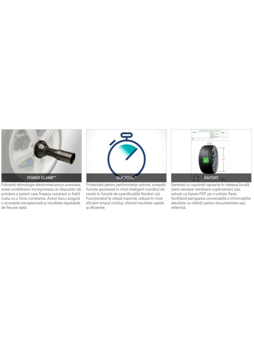 HOFMANN GEODYNA 7340P aparat echilibrare roti cu display tactil - Img 4