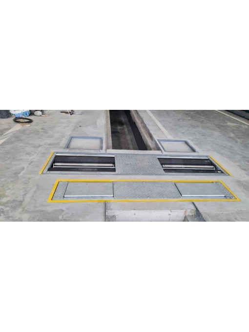 stand testare frana cu tester suspensie