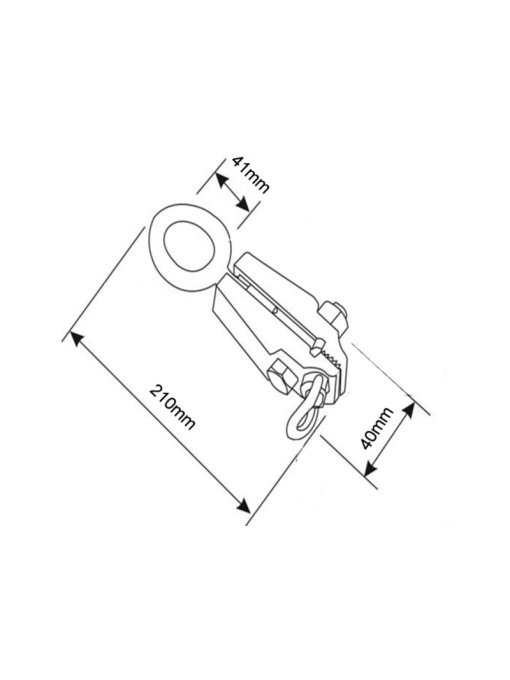 BAHCO BH8BC1 Clema tragere tinichigerietip 1 - Img 2