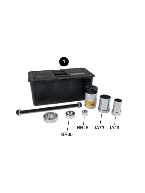 JOSAM I-EBH18 kit hidraulic pentru extragere bucsa camion - Img 3