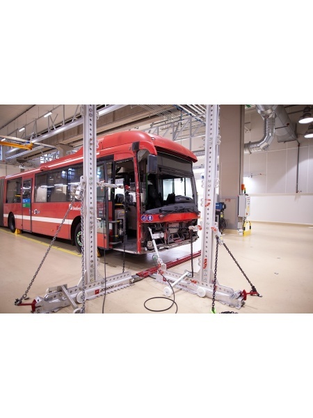 JOSAM Pulling tower for I-beam floor JO 3200 AL, turn pentru indreptat cabina camion - Img 5