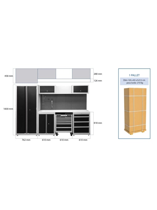 MARCO TOOLS 05.088.127 Mobilier atelier service varianta A - Img 3