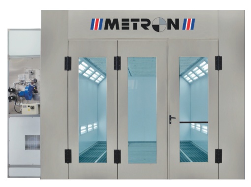 METRON GL2 8 X 4 X 3.4 - Cabină mare pentru vopsit microbuze