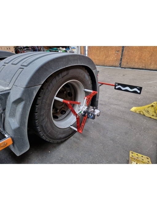 ROUTIER TRANSPORT aparat reglare fuga camioane Josam Cam aligner Master - Img 3