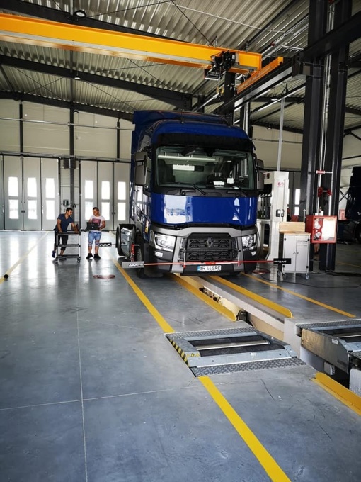 VOLVO ARAD stand frana camioane Hofmann safelane 413-BR - Img 7