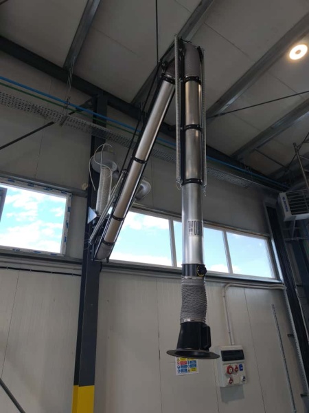 aspirare si filtrare fum sudura