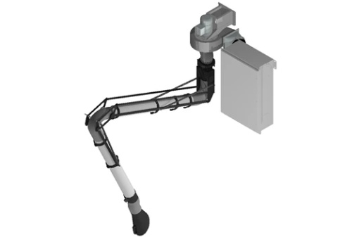 WORKY SPARK- kit extragere a fumului de sudura cu sitem filtrare si ventilator
