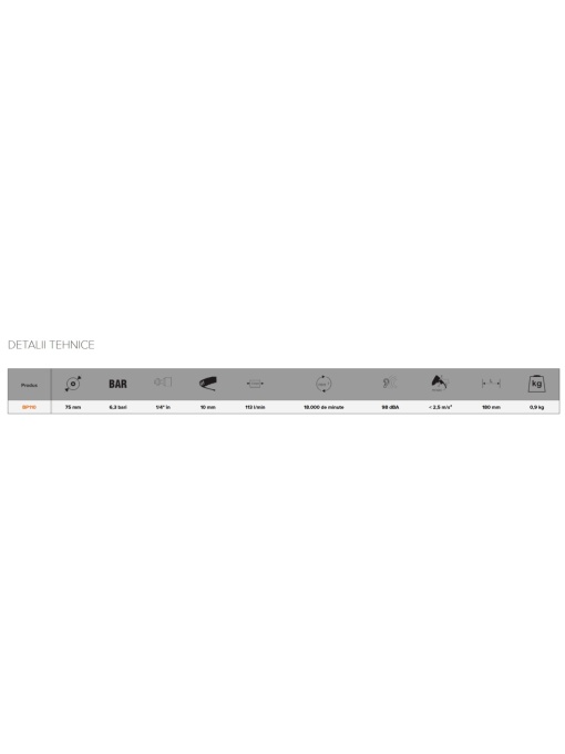 BAHCO BP110 Flex cutter cu actionare pneumatica - Img 2