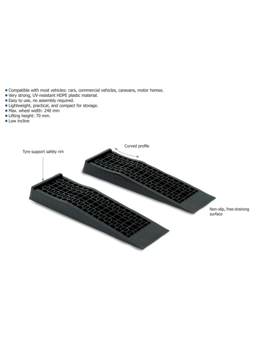 GYS 056787 Set 2 rampe pentru masini cu grada joasa - Img 2
